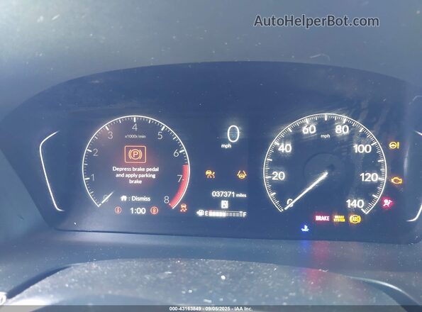 5FNYG1H39PB037837 2023 HONDA PILOT Blue Widok tylnych siedzeń