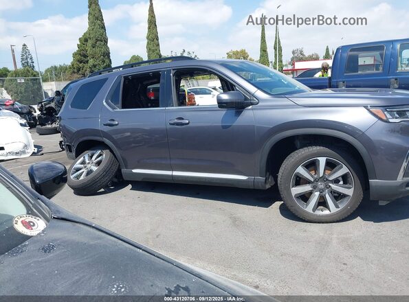 5FNYG2H71SB005076 2025 HONDA PILOT Gray Widok wnętrza 360 stopni