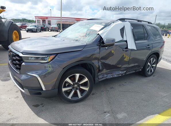 5FNYG2H76PB008790 2023 HONDA PILOT Серый Передняя левая четверть
