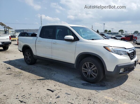 5FPYK3F13JB016668 2018 HONDA RIDGELINE Белый Передняя правая четверть