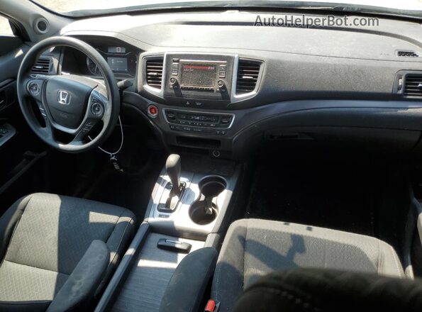 5FPYK3F13JB016668 2018 HONDA RIDGELINE Белый Вид панели приборов