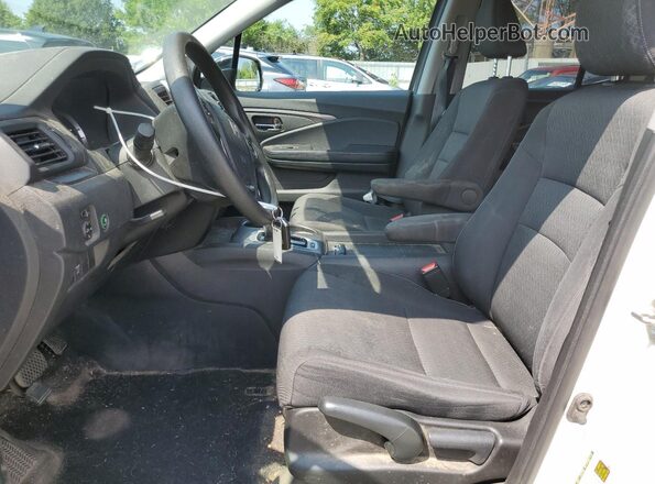 5FPYK3F13JB016668 2018 HONDA RIDGELINE Белый Вид салона спереди