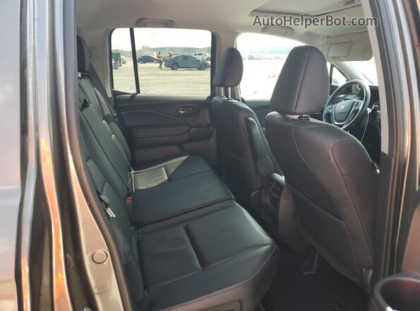 5FPYK3F50LB000224 2020 HONDA RIDGELINE Charcoal Vista de los asientos traseros