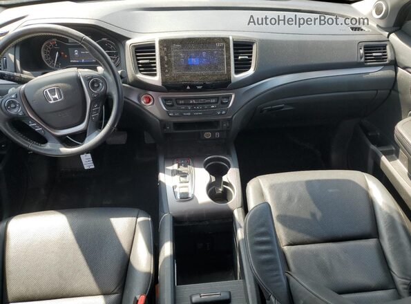 5FPYK3F50LB000224 2020 HONDA RIDGELINE Charcoal Vista del salpicadero