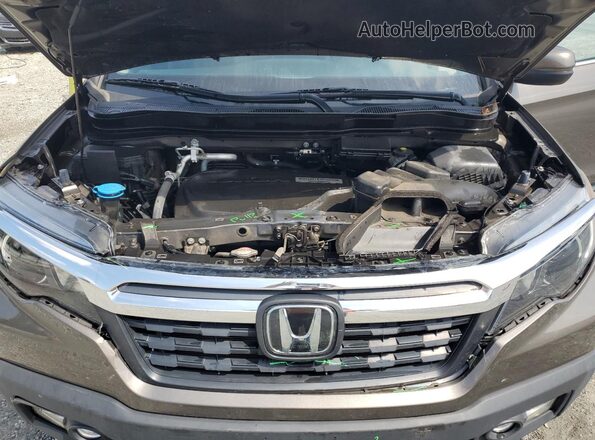 5FPYK3F50LB000224 2020 HONDA RIDGELINE Charcoal Vista interior trasera