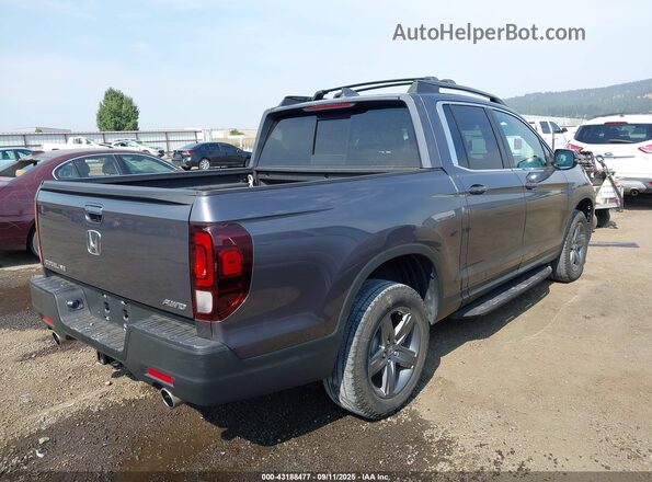 5FPYK3F52MB027569 2021 HONDA RIDGELINE Gray Հետևի աջ