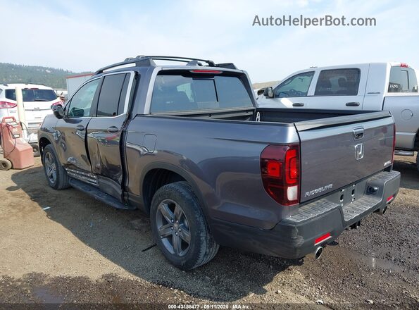 5FPYK3F52MB027569 2021 HONDA RIDGELINE Gray Հետևի ձախ