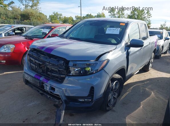 5FPYK3F53RB009203 2024 HONDA RIDGELINE Gray Przód lewy