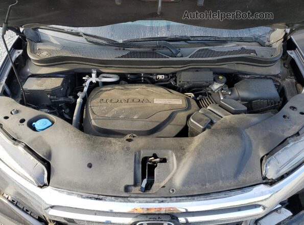 5FPYK3F56LB010630 2020 HONDA RIDGELINE Gray Вид задньої частини салону