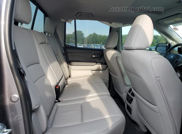5FPYK3F56LB010630 2020 HONDA RIDGELINE Gray Вид задніх сидінь