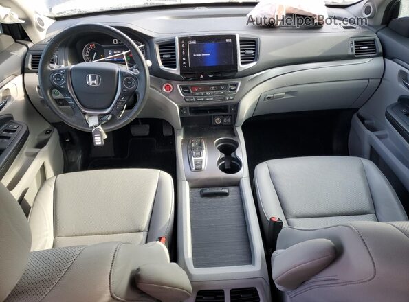 5FPYK3F56LB010630 2020 HONDA RIDGELINE Gray Вид панелі приладів