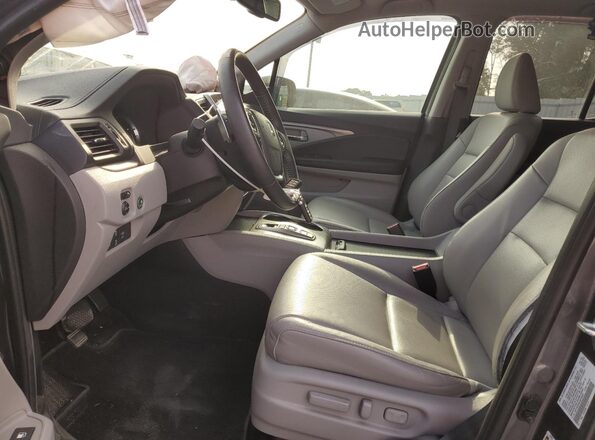 5FPYK3F56LB010630 2020 HONDA RIDGELINE Gray Вид салону спереду