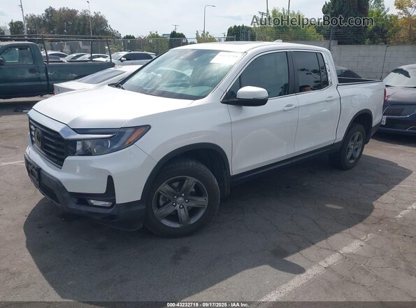 5FPYK3F57PB059308 2023 HONDA RIDGELINE White Առջևի ձախ երեք քառորդ տեսարան