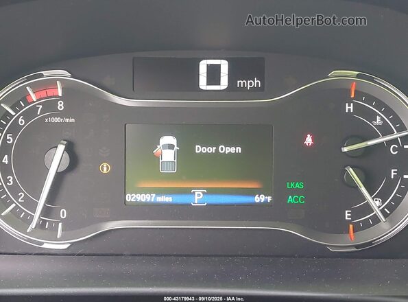 5FPYK3F5XPB067693 2023 HONDA RIDGELINE Blue უკანა სავარძლების ხედი