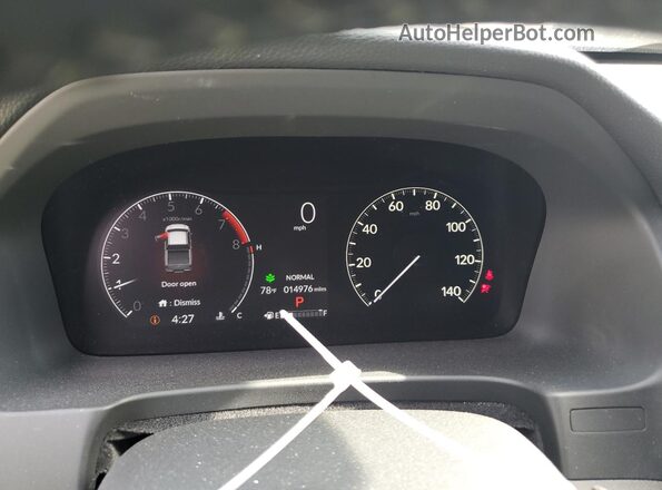 5FPYK3F5XRB002474 2024 HONDA RIDGELINE Black Instrument cluster view
