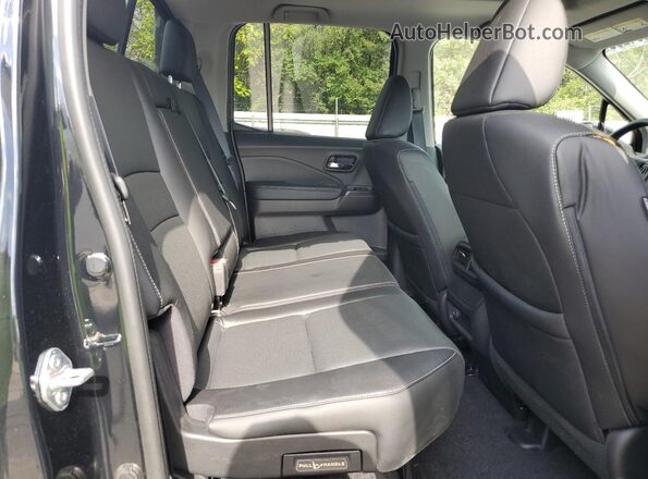 5FPYK3F5XRB002474 2024 HONDA RIDGELINE Black Rear seats view