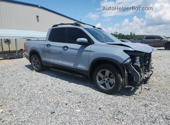 5FPYK3F72NB036808 2022 HONDA RIDGELINE Gray Передня права чверть