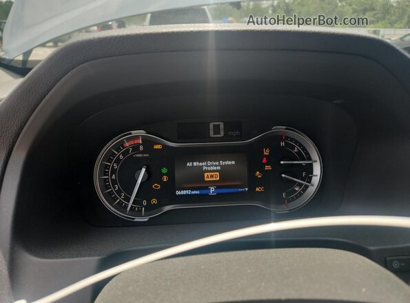 5FPYK3F72NB036808 2022 HONDA RIDGELINE Gray Вид щитка приладів
