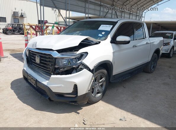 5FPYK3F72PB035287 2023 HONDA RIDGELINE White Առջևի ձախ երեք քառորդ տեսարան
