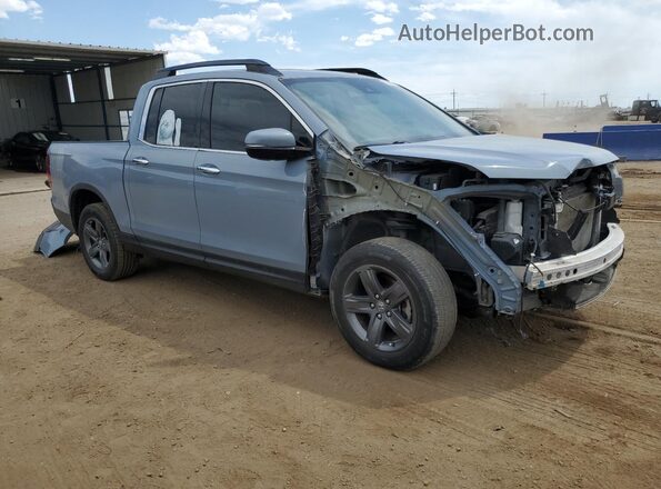5FPYK3F73NB019208 2022 HONDA RIDGELINE Blue 