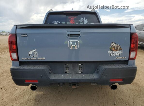 5FPYK3F73NB019208 2022 HONDA RIDGELINE Blue 