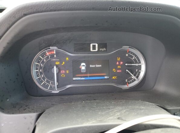 5FPYK3F74LB001622 2020 HONDA RIDGELINE Бордовый Вид щитка приборов