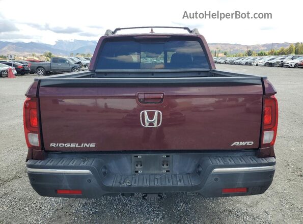 5FPYK3F74LB001622 2020 HONDA RIDGELINE Бордовый Вид сзади