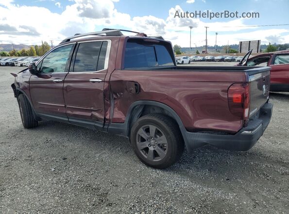 5FPYK3F74LB001622 2020 HONDA RIDGELINE Бордовый Задняя левая четверть