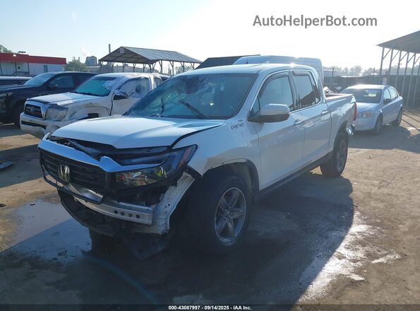 5FPYK3F74MB019734 2021 HONDA RIDGELINE Белый Передняя левая четверть