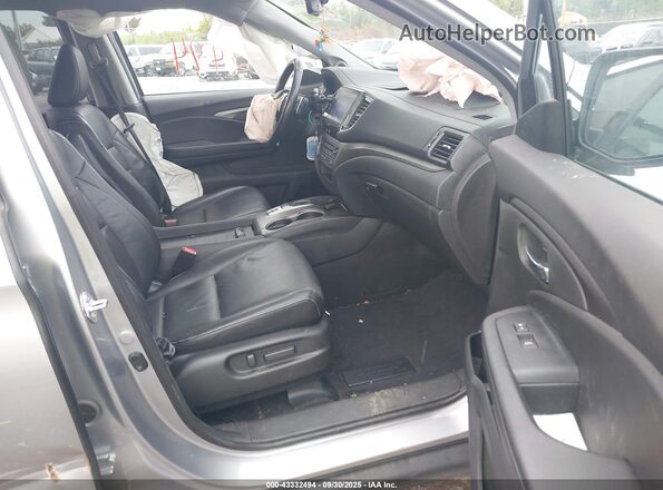5FPYK3F74PB018846 2023 HONDA RIDGELINE Gray წინა სალონის ხედი