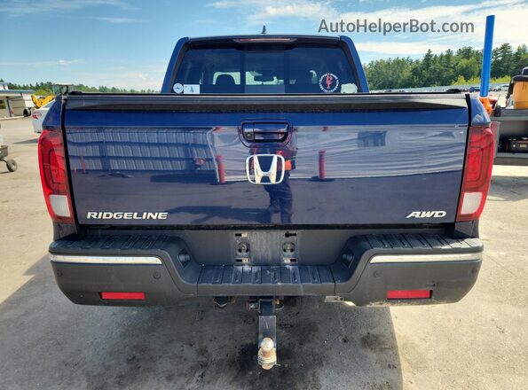 5FPYK3F76LB002366 2020 HONDA RIDGELINE Blue Вид ззаду
