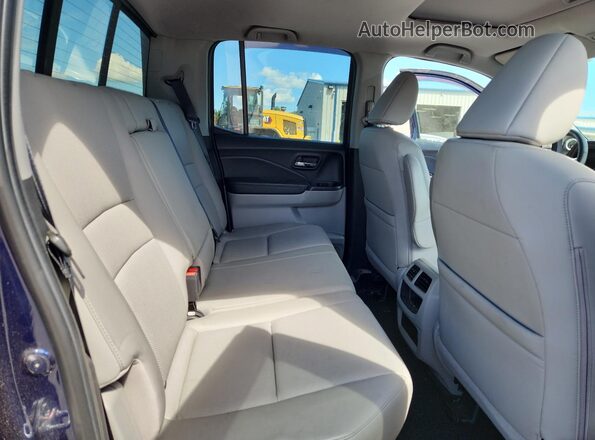 5FPYK3F76LB002366 2020 HONDA RIDGELINE Blue Вид задніх сидінь