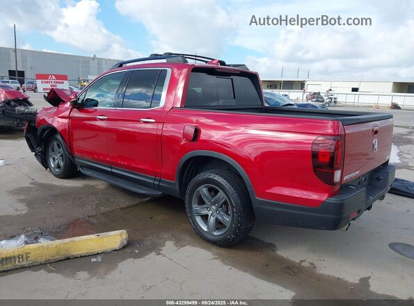 5FPYK3F77NB005358 2022 HONDA RIDGELINE Red 