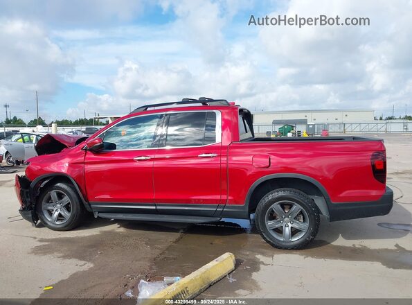 5FPYK3F77NB005358 2022 HONDA RIDGELINE Red 