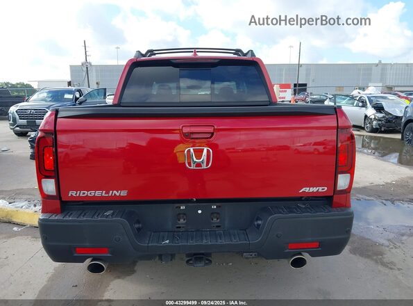 5FPYK3F77NB005358 2022 HONDA RIDGELINE Red 