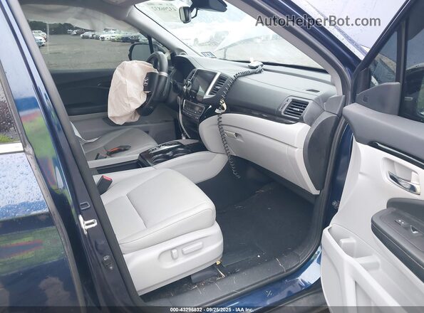 5FPYK3F78LB013546 2020 HONDA RIDGELINE Blue წინა სალონის ხედი