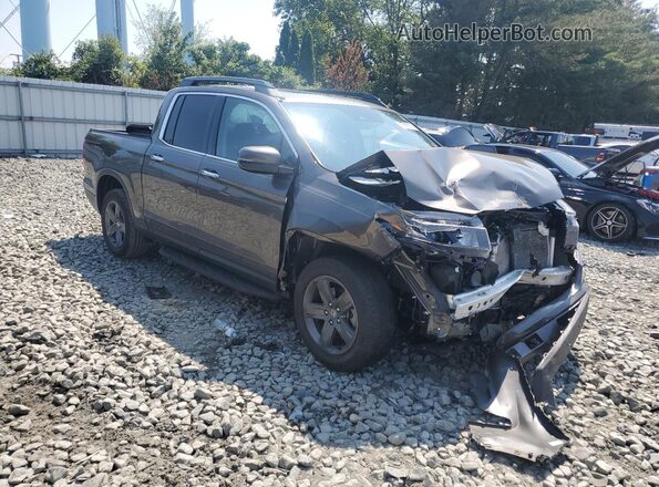 5FPYK3F7XPB017992 2023 HONDA RIDGELINE Gray Przód prawy