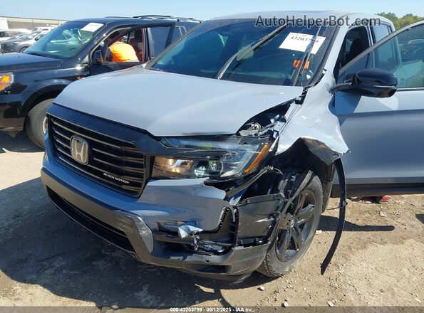 5FPYK3F88PB032001 2023 HONDA RIDGELINE Gray Widok z przodu