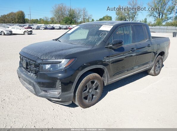 5FPYK3F89SB002546 2025 HONDA RIDGELINE Black Vista tres cuartos delantera izquierda
