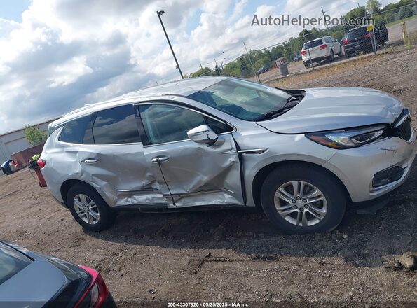5GAERBKW9LJ142162 2020 BUICK ENCLAVE Серебряный Вид щитка приборов