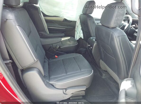 5GAERBRS4SJ108471 2025 BUICK ENCLAVE Red Widok naklejki z numerem VIN