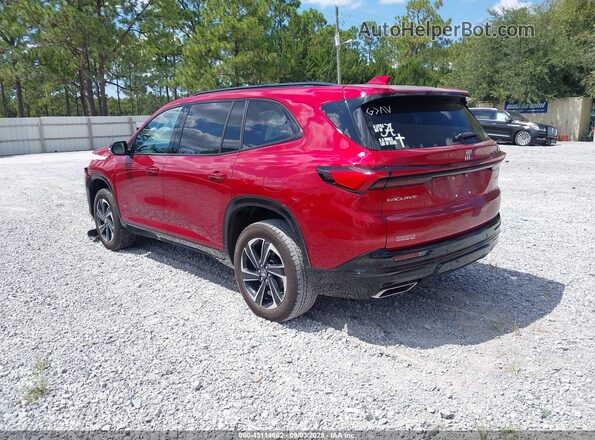 5GAERBRS4SJ108471 2025 BUICK ENCLAVE Red Tył lewy