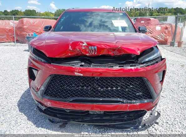 5GAERBRS4SJ108471 2025 BUICK ENCLAVE Red Widok z przodu