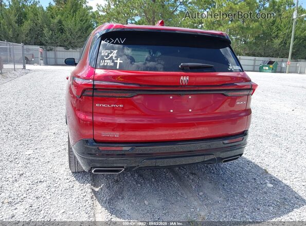 5GAERBRS4SJ108471 2025 BUICK ENCLAVE Red 