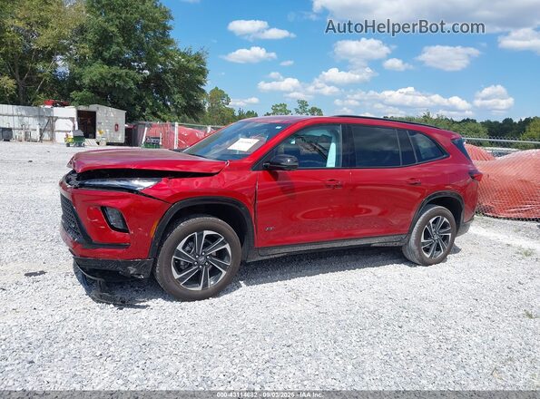 5GAERBRS4SJ108471 2025 BUICK ENCLAVE Red Widok wnętrza 360 stopni