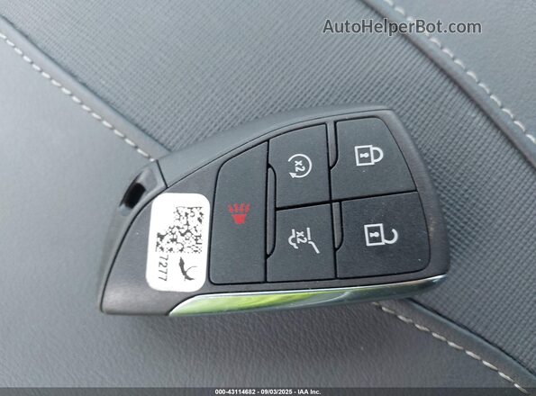 5GAERBRS4SJ108471 2025 BUICK ENCLAVE Red Widok deski rozdzielczej
