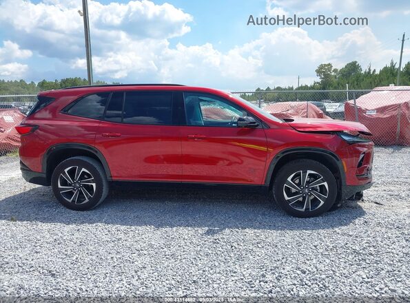 5GAERBRS4SJ108471 2025 BUICK ENCLAVE Red Widok wnętrza z tyłu