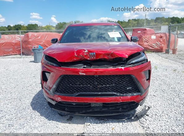 5GAERBRS4SJ108471 2025 BUICK ENCLAVE Red Widok zestawu wskaźników