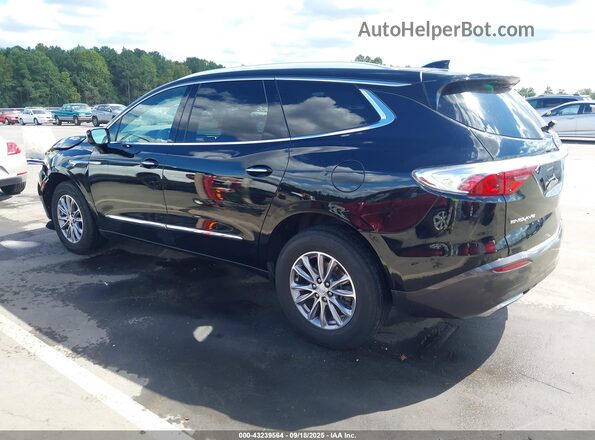 5GAERCKW4NJ128453 2022 BUICK ENCLAVE Black უკანა მარცხენა