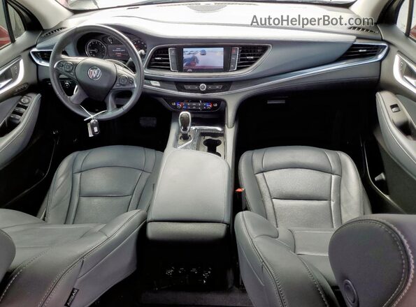 5GAERCKW5LJ299225 2020 BUICK ENCLAVE Red Dashboard view